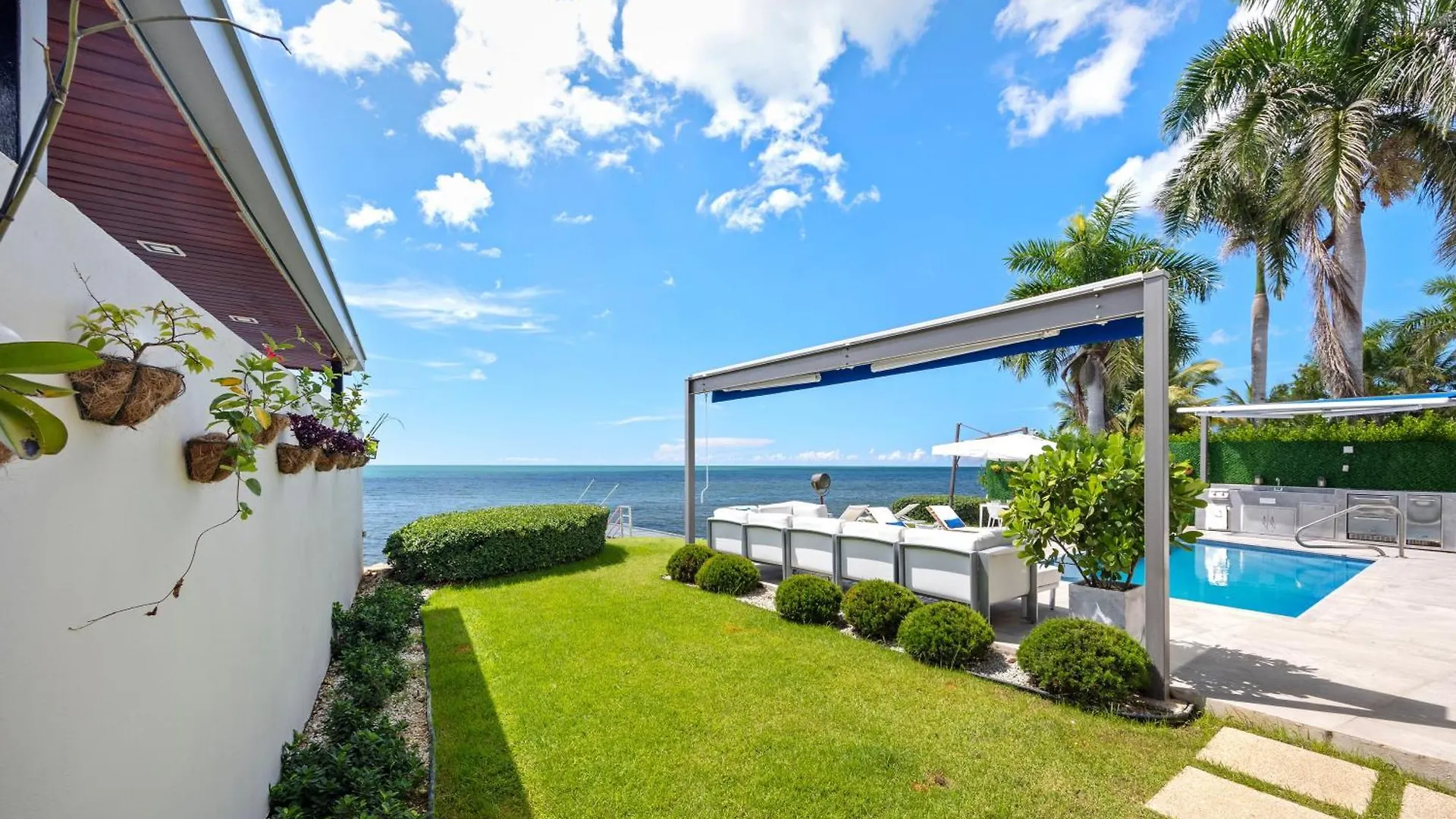 Ocean Front Luxury Villa With Pier And Heated Pool - Self Check In - Vj1 カボ・ロホ プエルトリコ