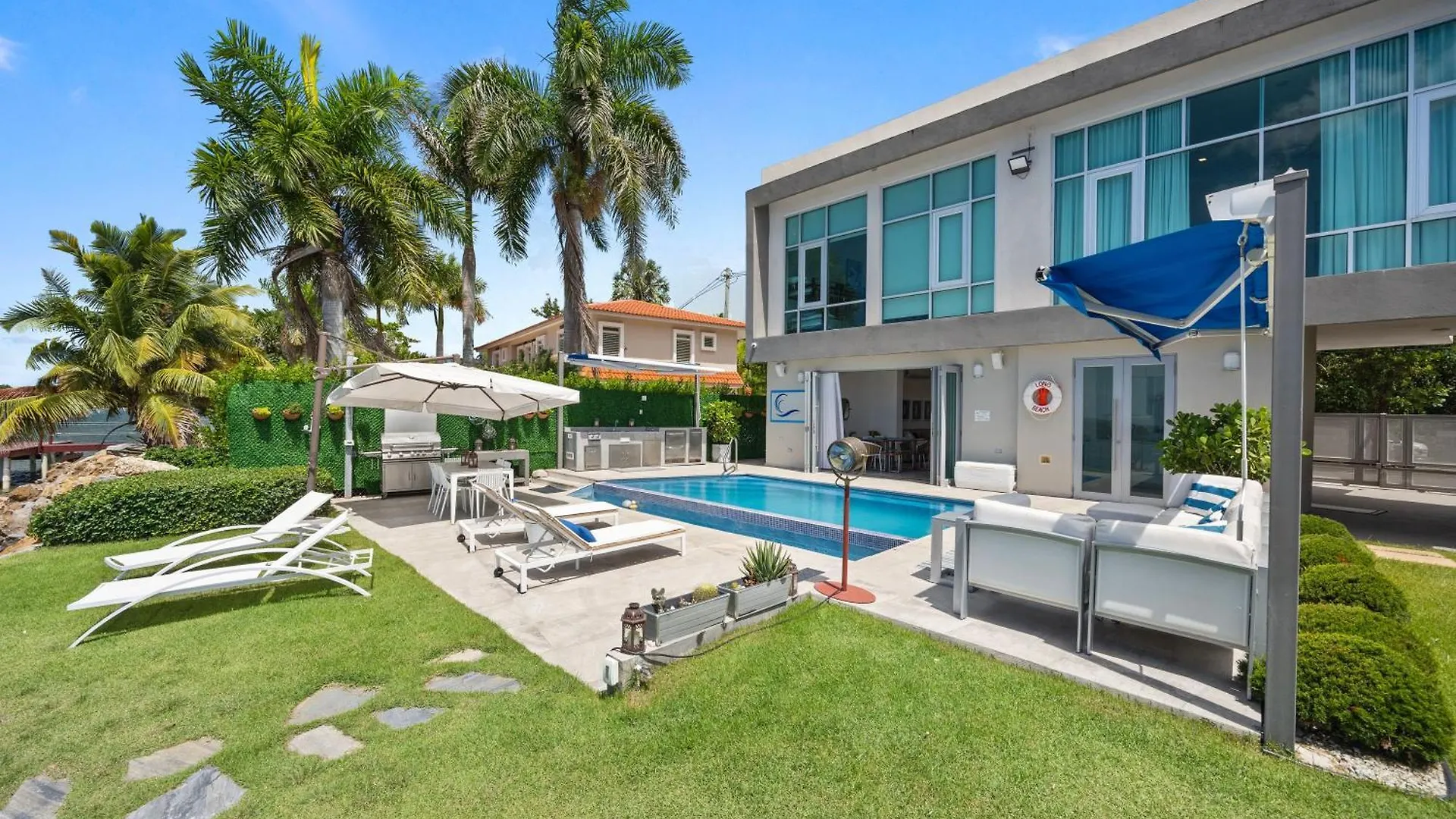Ocean Front Luxury Villa With Pier And Heated Pool - Self Check In - Vj1 カボ・ロホ